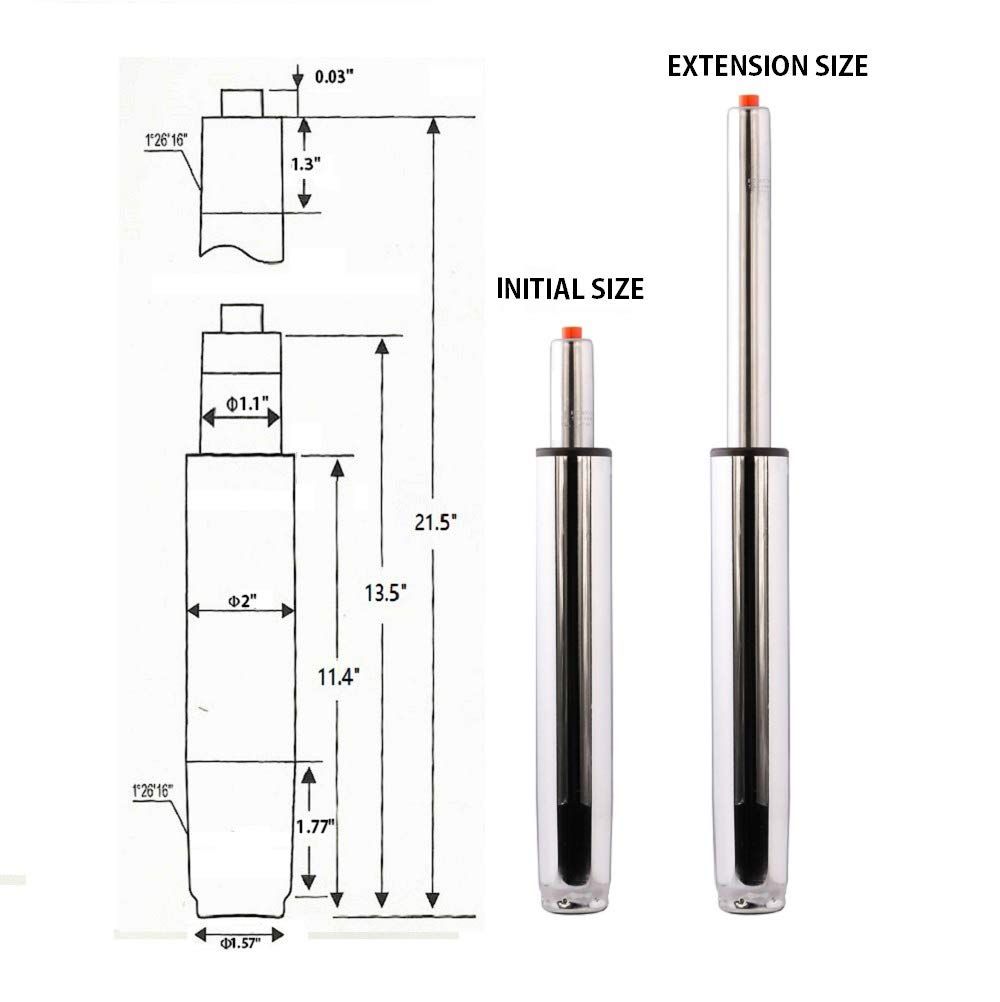 The 4th Generation Chair Lifter Hydraulic Rod Cylinder