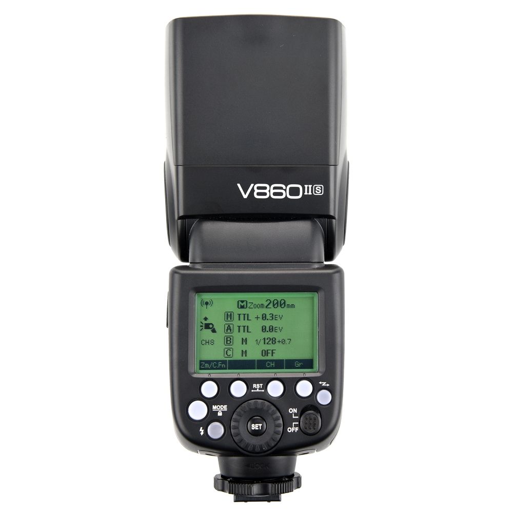 Godox V860IIS 2.4GHz Wireless 1/8000s HSS Flash Speedlite Camera Top Fill Light For Sony DSLR Cameras(Black)