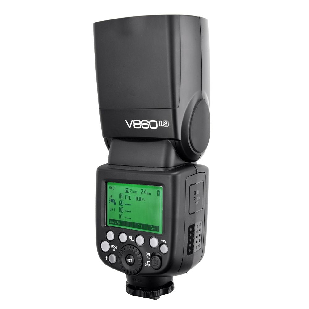 Godox V860IIS 2.4GHz Wireless 1/8000s HSS Flash Speedlite Camera Top Fill Light For Sony DSLR Cameras(Black)
