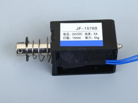 Jf-1578b Dc24v 5a 12v 8a 15mm Stroke 5kg 50n Force Open