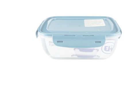 Set Of Containers 2 Litter , 1.1 Litter 520ml  3pcs