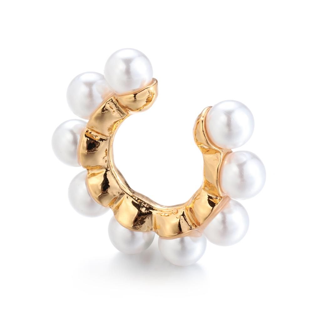 1/2/5PCS 9Styles Pearl Zircon CZ Ear Cuff Fake Conch Piercing No Piercing Cuff Women Earring Accessories Jewelry Fashion Gift