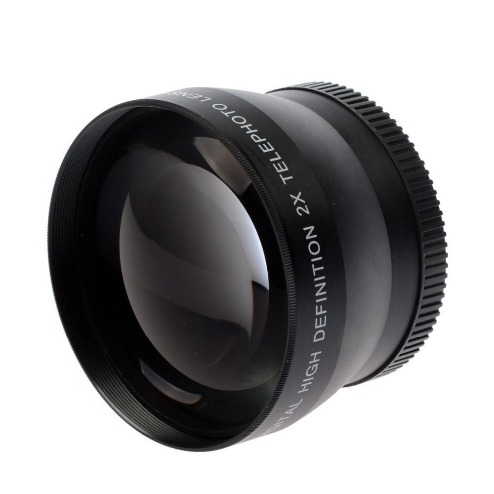 58mm 2X Telephoto Lens for Canon Nikon Sony 58mm Camera Lens