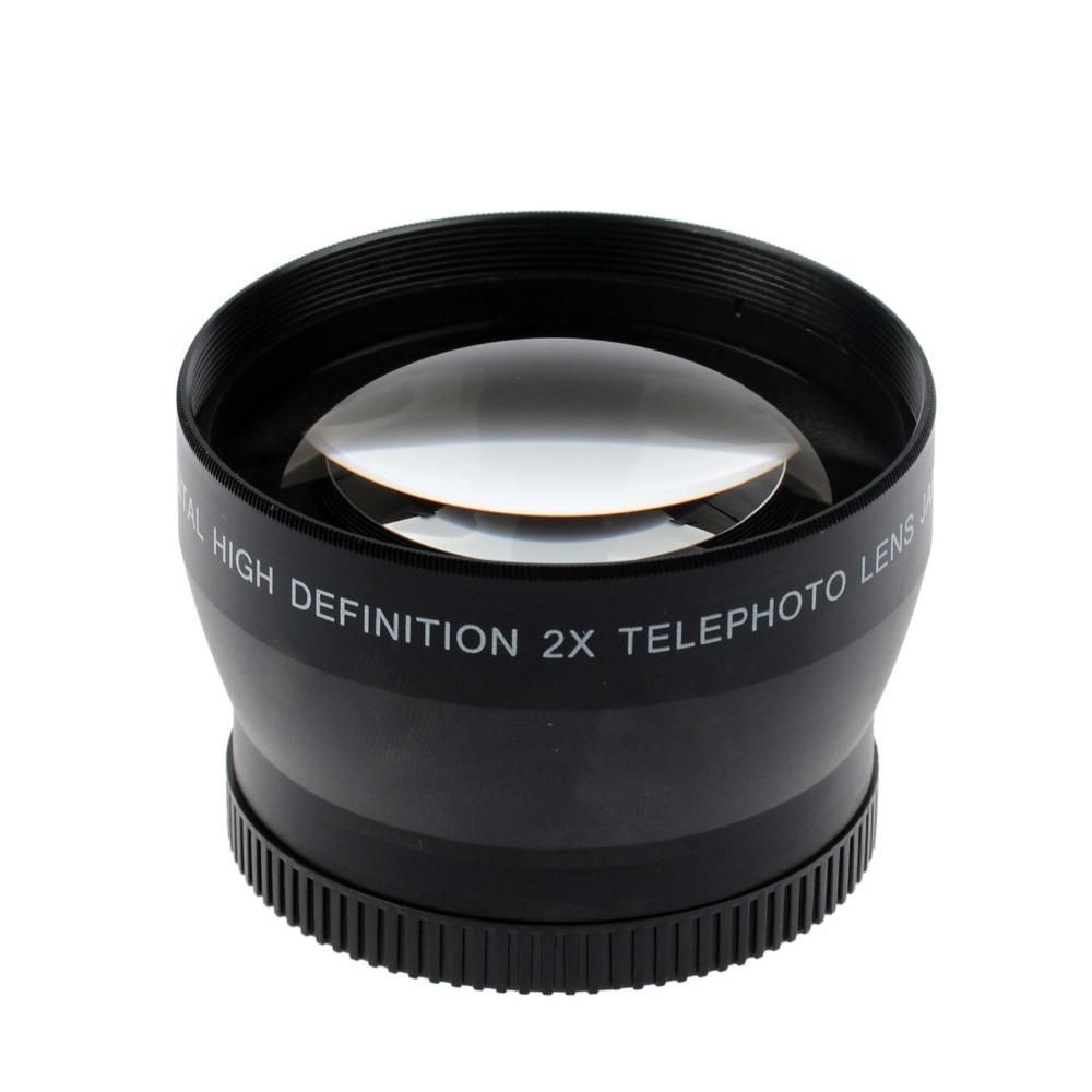 58mm 2X Telephoto Lens for Canon Nikon Sony 58mm Camera Lens