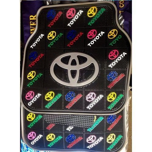 5 Pieces Toyota Foot Mat Multi Color