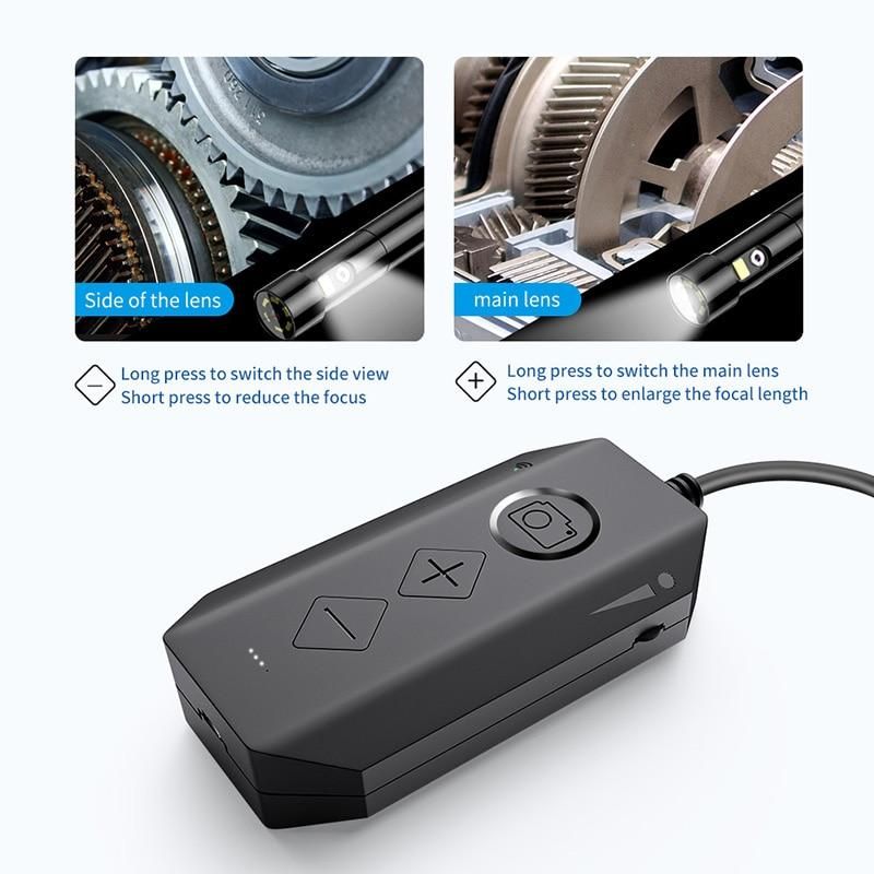 1080P Dual-Lens Endoscope Wireless Endoscope with 8 LED Inspection Camera Zoomable Snake Camera For Android & iOS Tablet Huawei