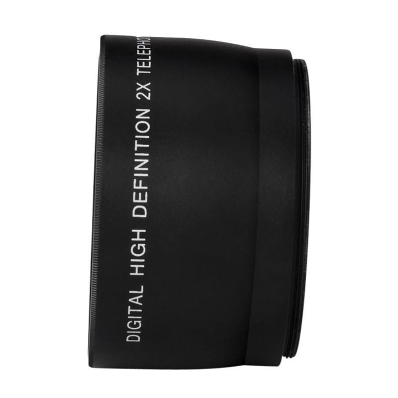 52mm 2.0x Telephoto Lens for Nikon D90 D80 D700 D3000 D3100 D3200 D5000 D5100 D5200 18-55mm DSLR Cameras