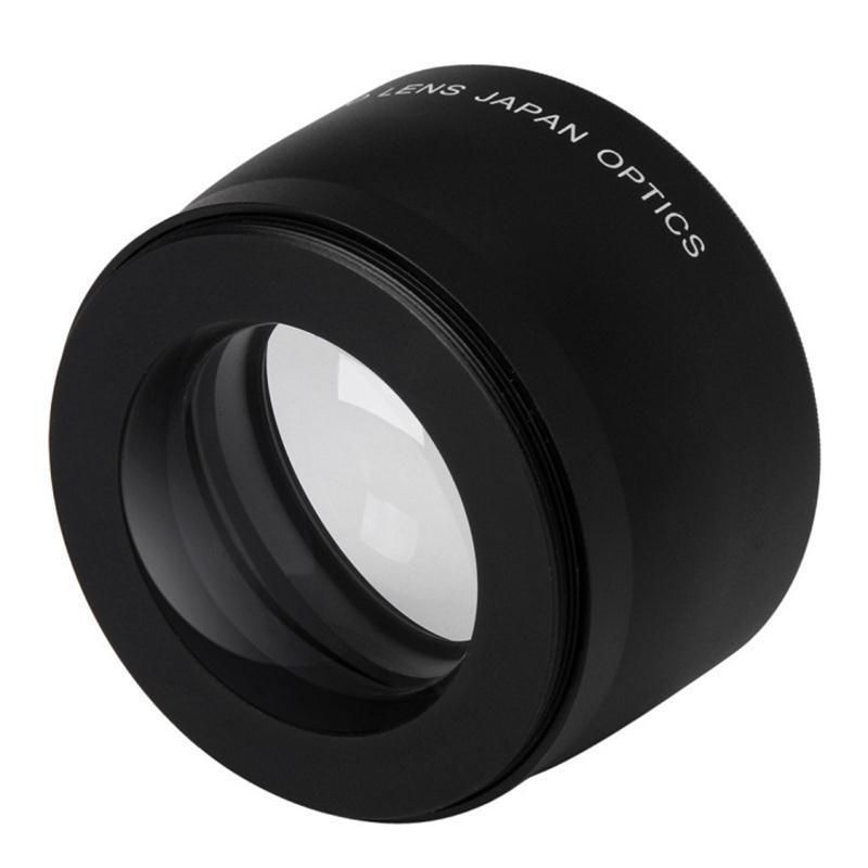 52mm 2.0x Telephoto Lens for Nikon D90 D80 D700 D3000 D3100 D3200 D5000 D5100 D5200 18-55mm DSLR Cameras