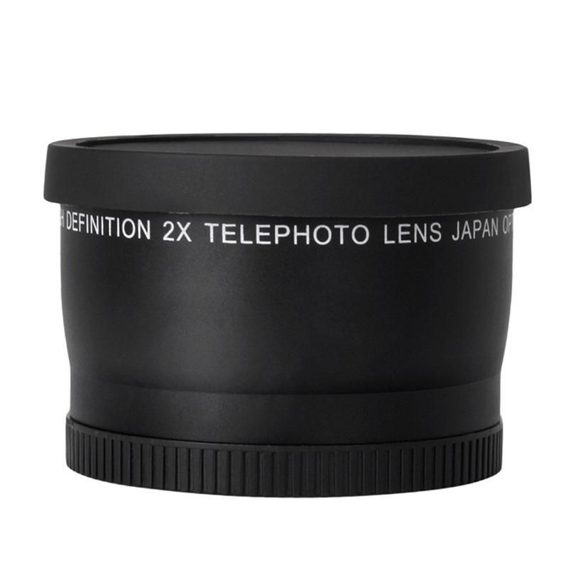 52mm 2.0x Telephoto Lens for Nikon D90 D80 D700 D3000 D3100 D3200 D5000 D5100 D5200 18-55mm DSLR Cameras