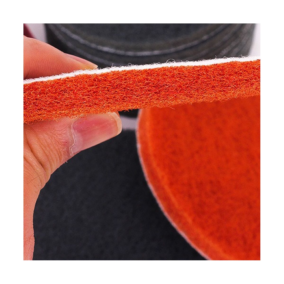 16Pcs Sanding Fleece Set Sanding Tools Polishing Pads 5inch for Wood, Stainless Steel, Furniture, Grit 180 400 800 1500