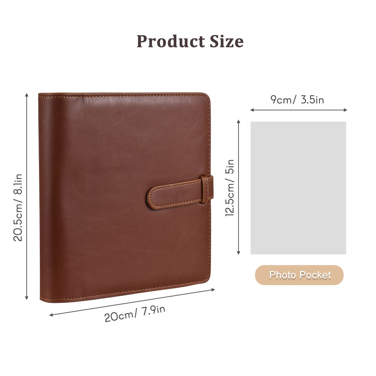 128 Pockets Photo Album Book Replacement For Fujifilms