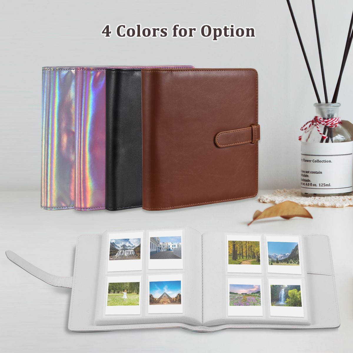128 Pockets Photo Album Book Replacement For Fujifilms