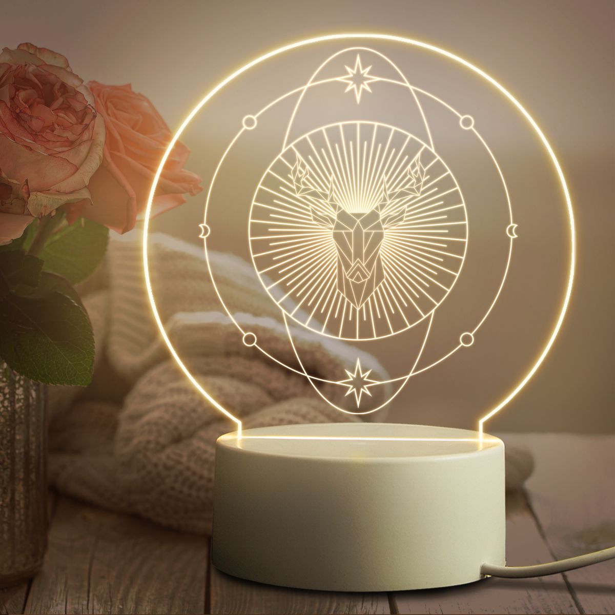 Luck Fancy LED Fortune-Telling Design Christmas Holiday