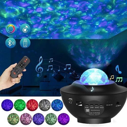 LED Galaxy / Starry Light Projector - RGB Multi Color