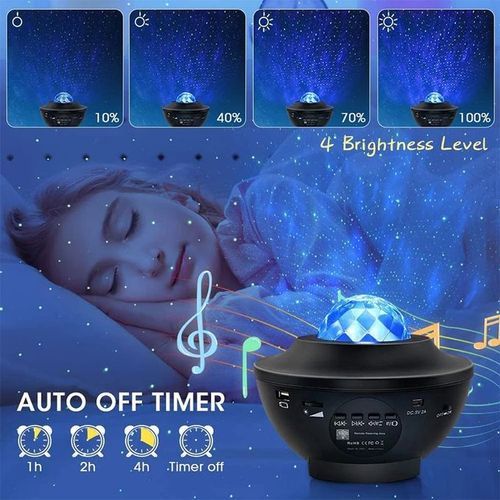 LED Galaxy / Starry Light Projector - RGB Multi Color