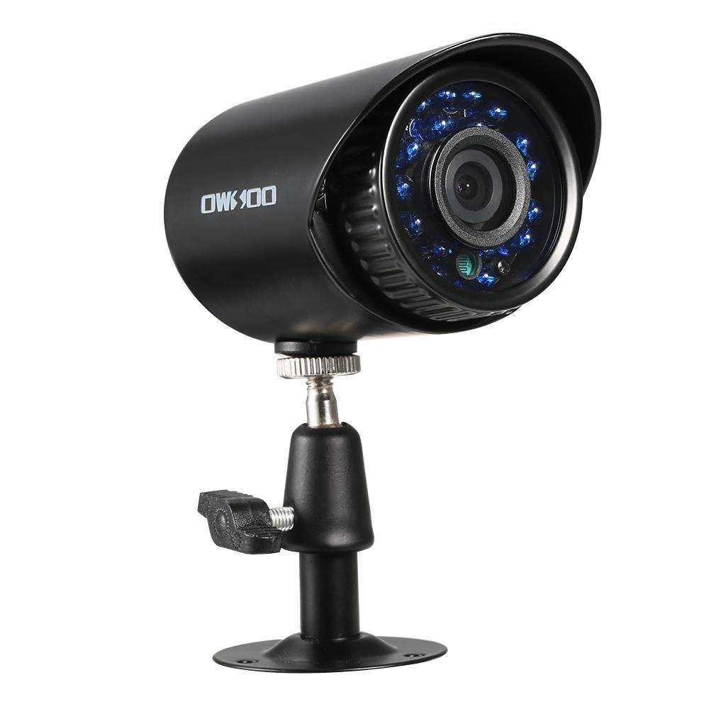 OWSOO 1080P AHD Bullet Waterproof CCTV Camera 2.0MP 1/2.8'' CMOS 24pcs 3.6mm Array IR LEDS Night Vision IR-CUT Indoor Outdoor Security NTSC System