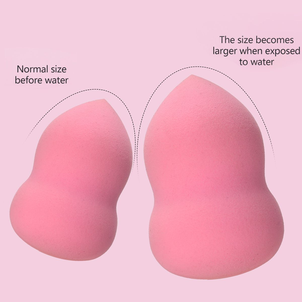 10PCS/Set Makeup Sponge Beauty Egg Dry And Wet Sponge Puff