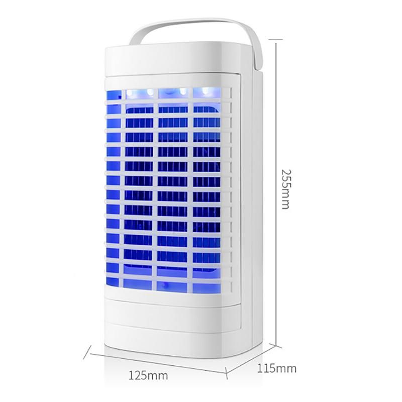 Mosquito Lamp Bug Gnat Fruit Fly Mosquito Killer Mosquito Fly Trap USB UV Lamp Bug Zapper Insect Trap for Home White
