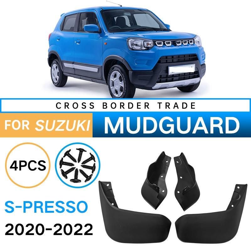 Car Mudflaps for Suzuki S Presso Spresso Mudguard Fender Flap Guard Sp Mudguards Car Accessories