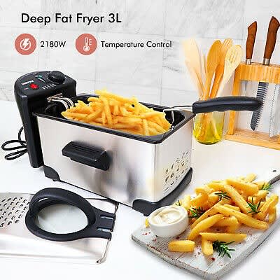 Deep Fat Chip Fryer - 3litres Basket Capacity