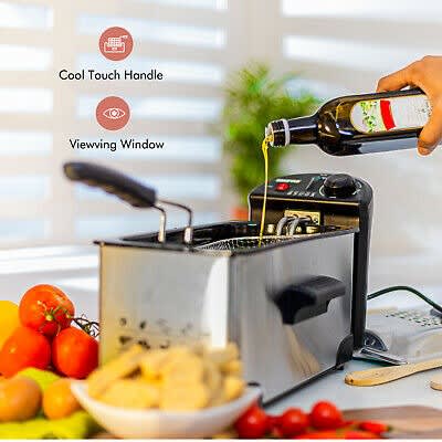 Deep Fat Chip Fryer - 3litres Basket Capacity