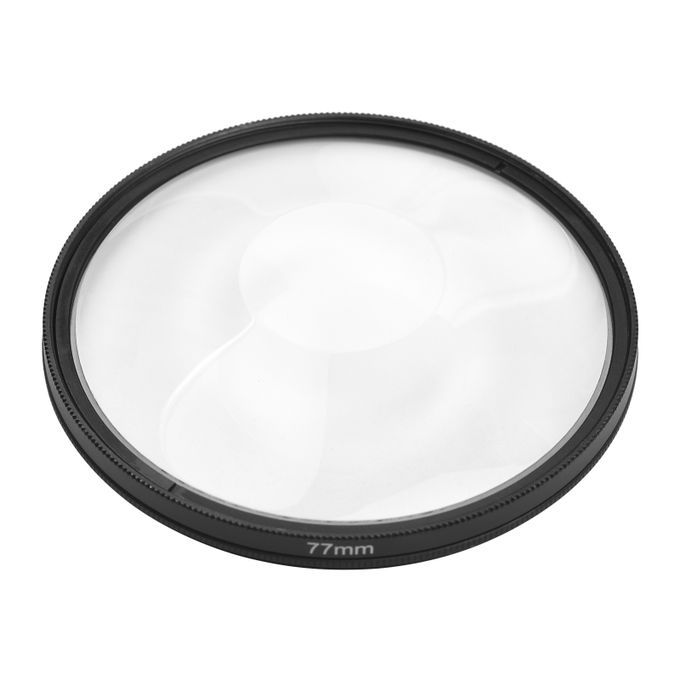 77mm Whirlpool Glass Prism Kaleidoscope Lens Filter Optical