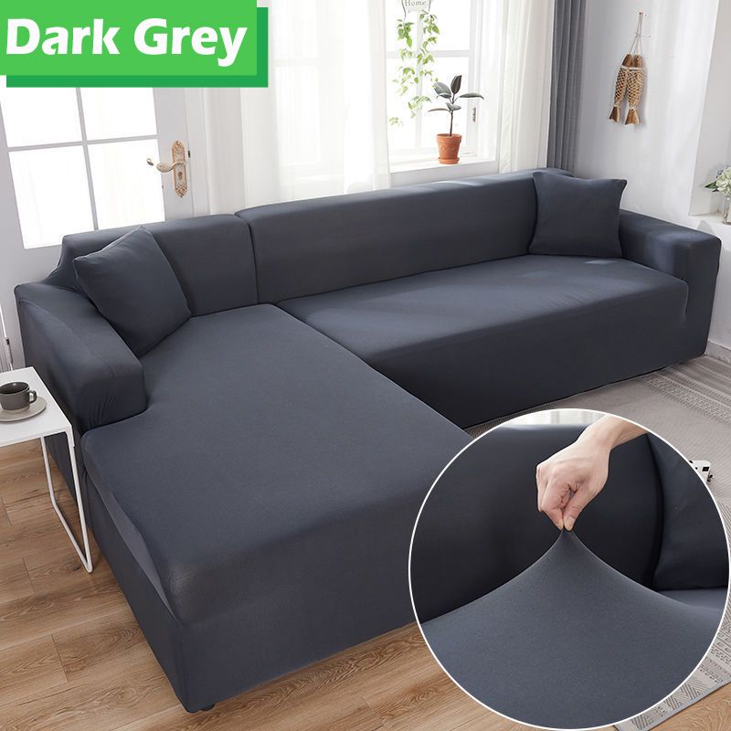 Stretch Cover For Sofas And Armchairs - Grey - 145 - 185cm
