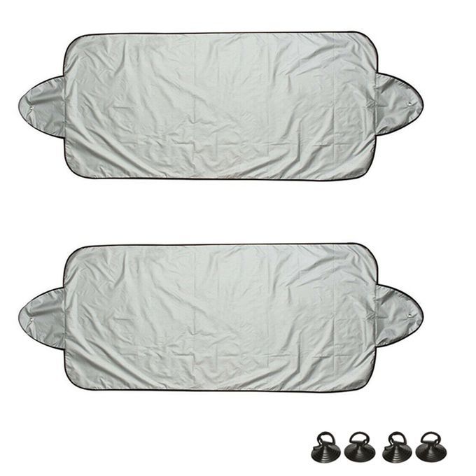 2Pcs Car Auto Front Windshield Protector Cover Waterproof
