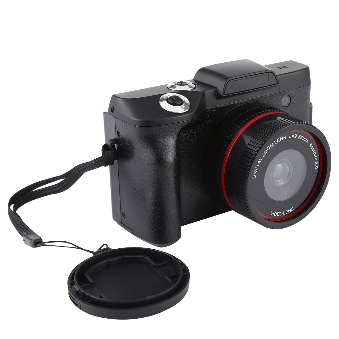 1.3 Mega Pixel Interpolation Flip Screen  Interchangeable Lens Digital Camera, 2.4 Inch LCD, Full HD 720P Recording, Infrared Lens, EIS