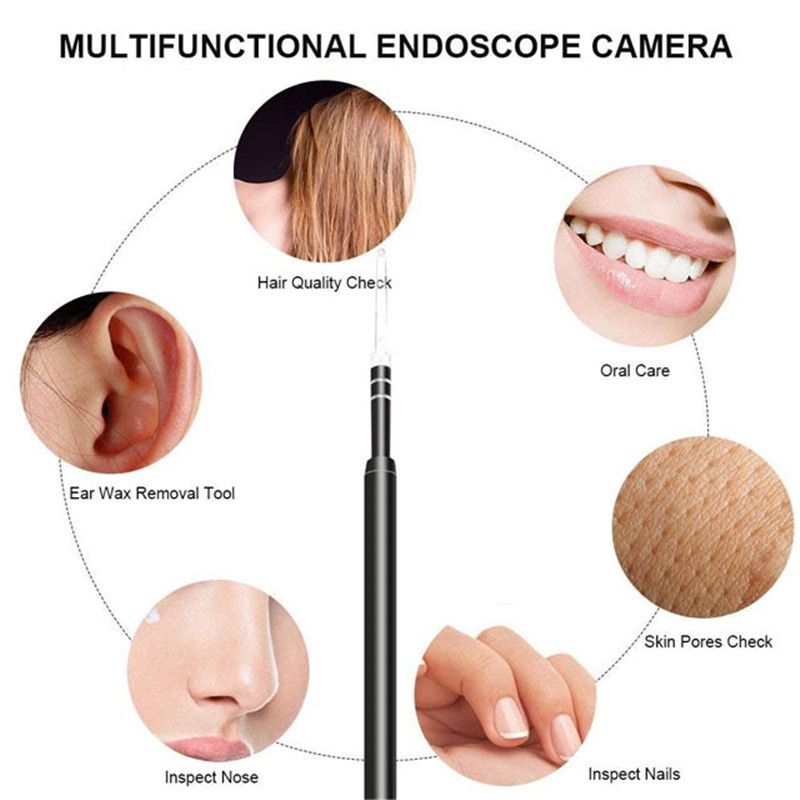 3 In 1 USB HD Digital Inspection Otoscope Ear Type Digital Endoscope Ear Wax