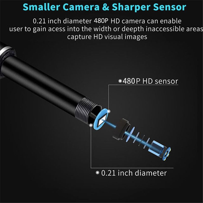 3 In 1 USB HD Digital Inspection Otoscope Ear Type Digital Endoscope Ear Wax