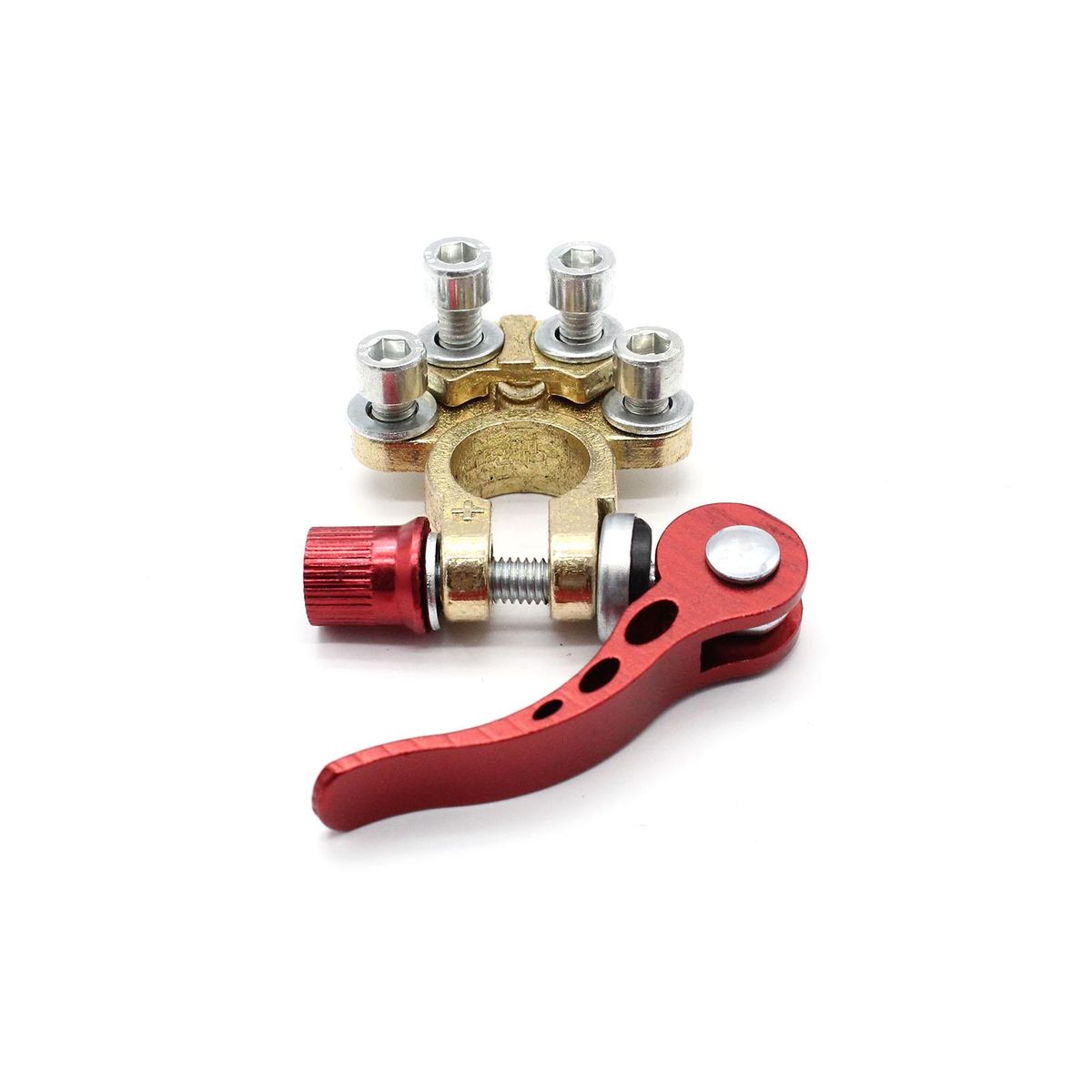 2Pcs Car Battery Terminals Connector Clamp Quick Release Adjust Disconnect Tool