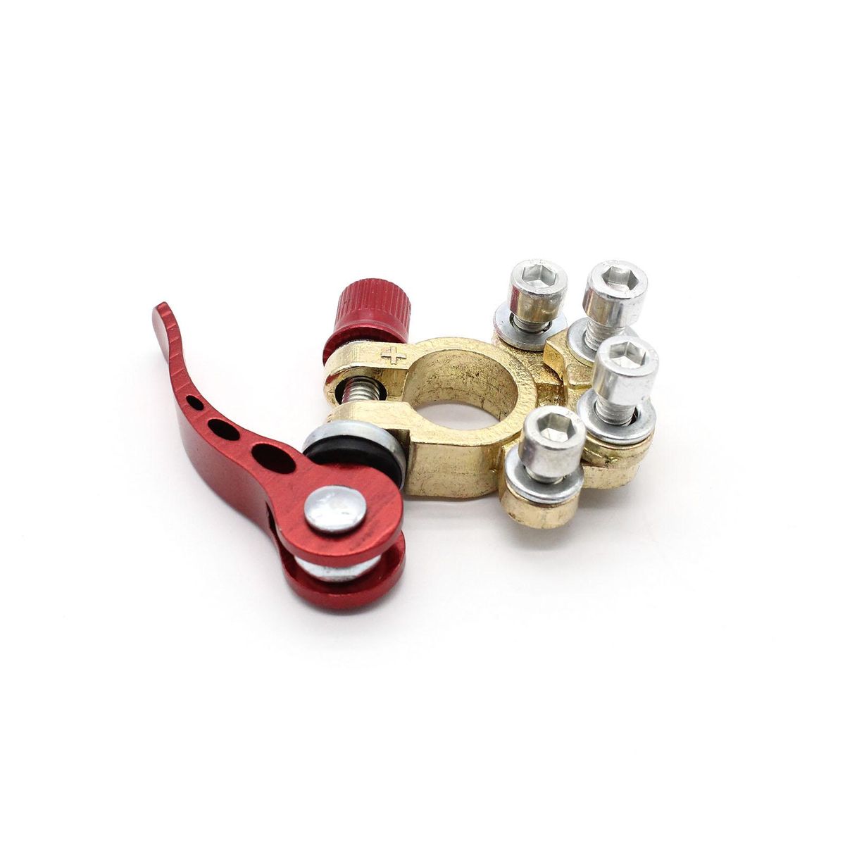 2Pcs Car Battery Terminals Connector Clamp Quick Release Adjust Disconnect Tool