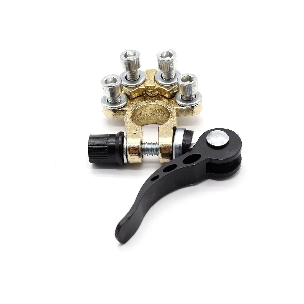 2Pcs Car Battery Terminals Connector Clamp Quick Release Adjust Disconnect Tool