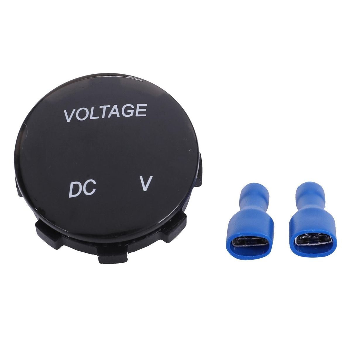 Universal Digital Monitor Voltmeter Waterproof Voltage Meter LED blue for DC 12V-24V Car Motorcycle Auto Truck