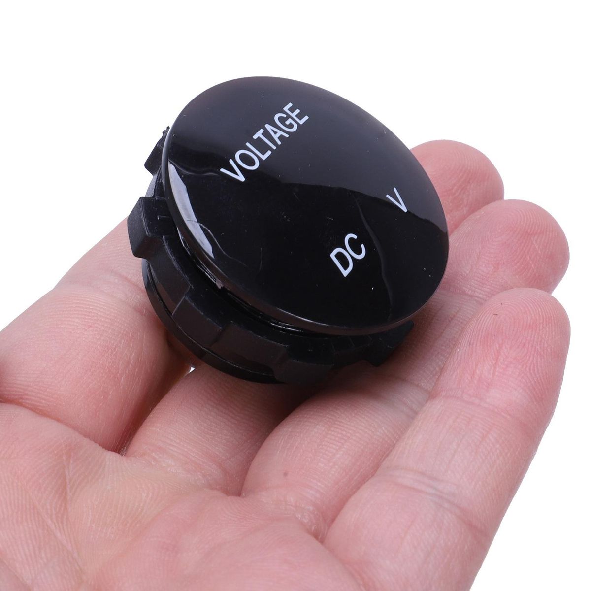 Universal Digital Monitor Voltmeter Waterproof Voltage Meter LED blue for DC 12V-24V Car Motorcycle Auto Truck