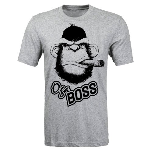 Ogaboss Print Tshirt - Grey