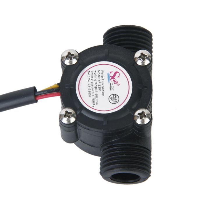 DC 518 V Water Flow Hall Sensor Switch Flow Meter Flowmeter Counter 1