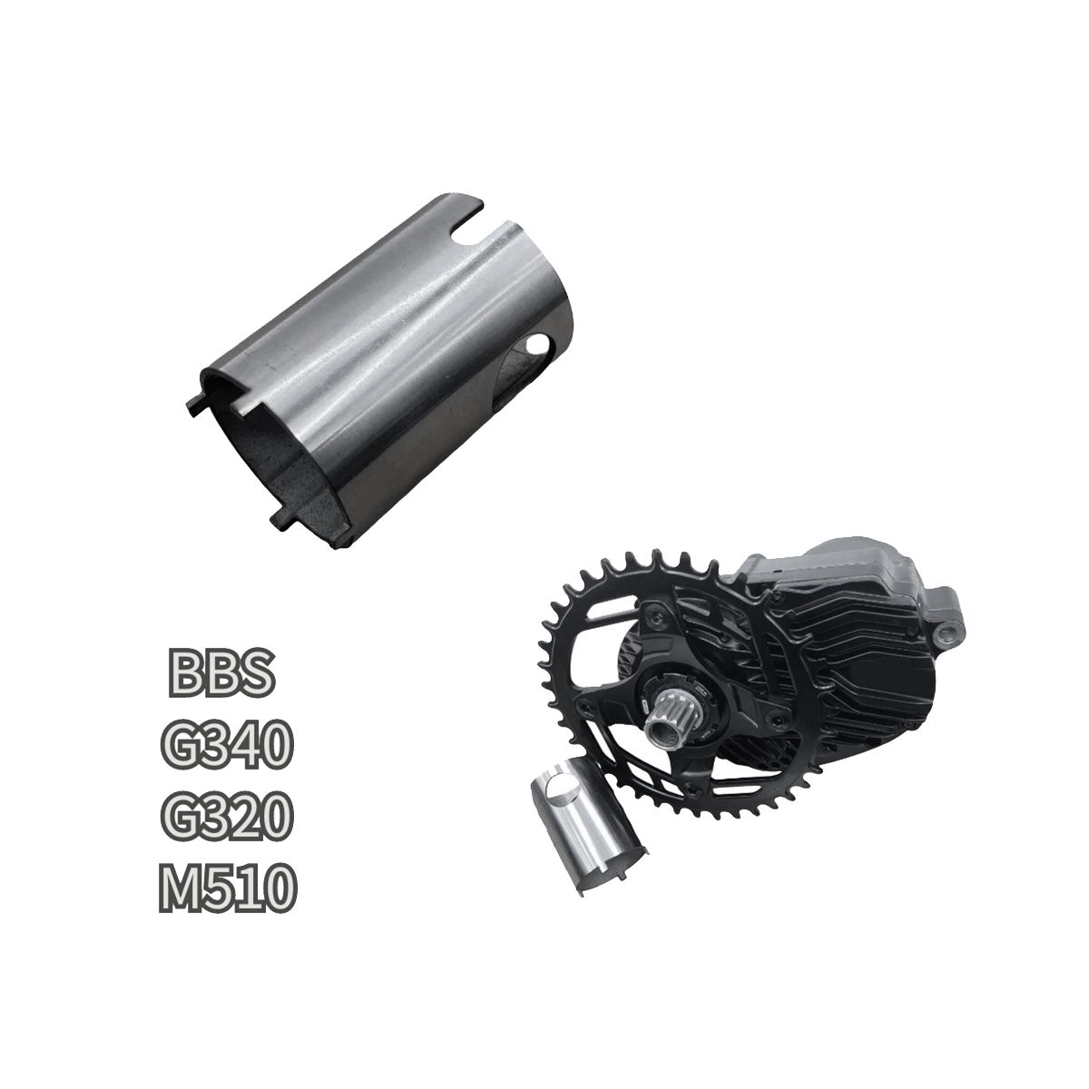 For Bafang Mid Motor M510 Motor Mounting Tool G340 Mounting Socket Wrench Disassembly Tool