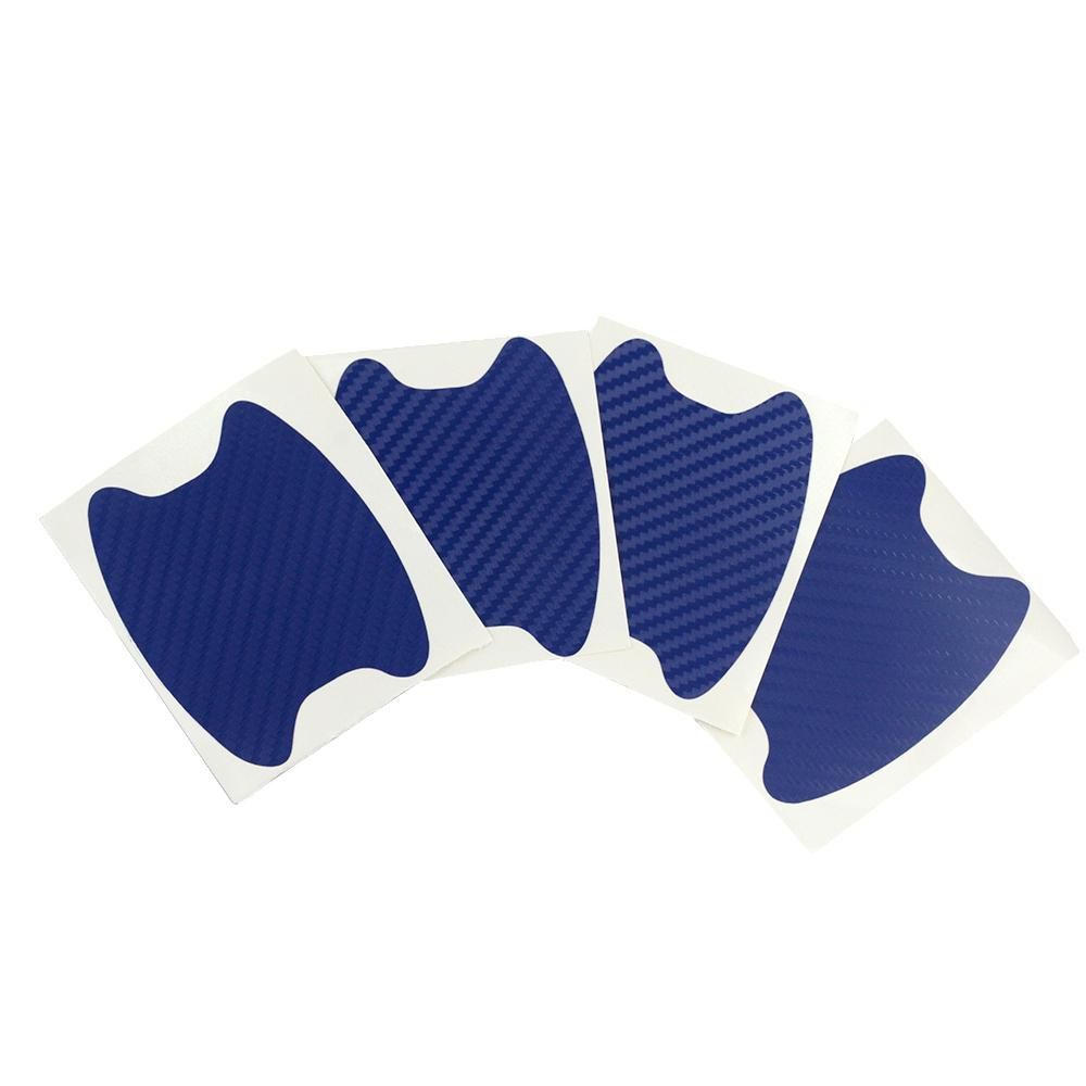 4pcs/lot Car Handle Protection Film Universal Invisible Carbon fiber Door Handle Stickers Scratches Resistant Stickers