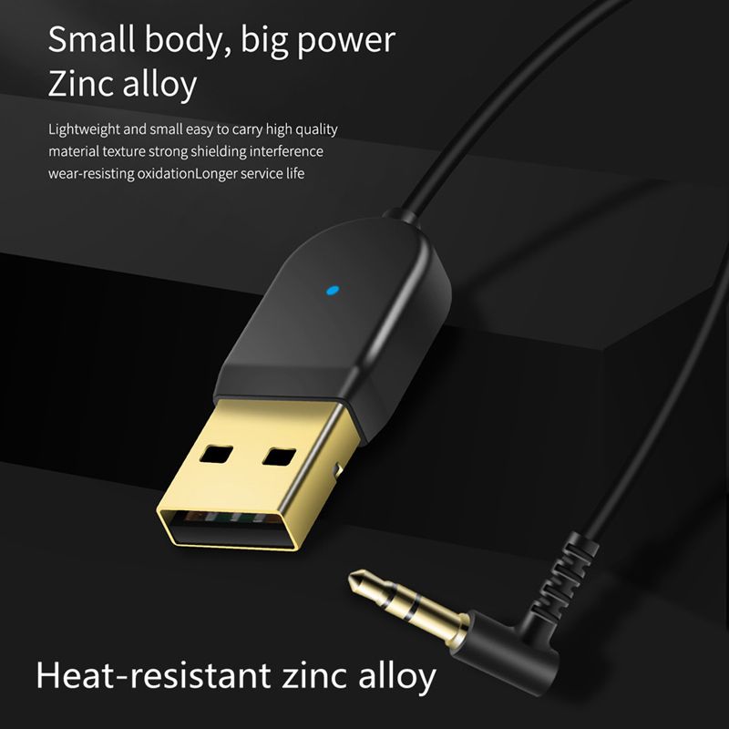 Oppselve USB Aux Bluetooth Car Kit Handsfree Auto Adapter