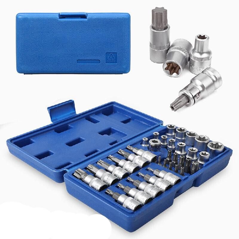 Screwdriver Sleeve Wrench Set Universal Auto Repair Combo Set Repair Tools