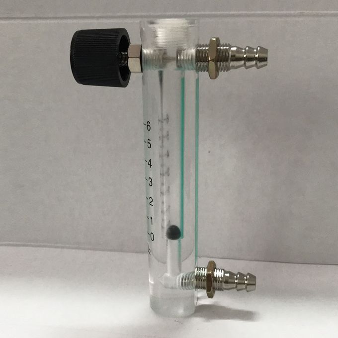 2Pcs Oxygen Ozone Gas Air Non-pulsating Flow Meter Flowmeter With