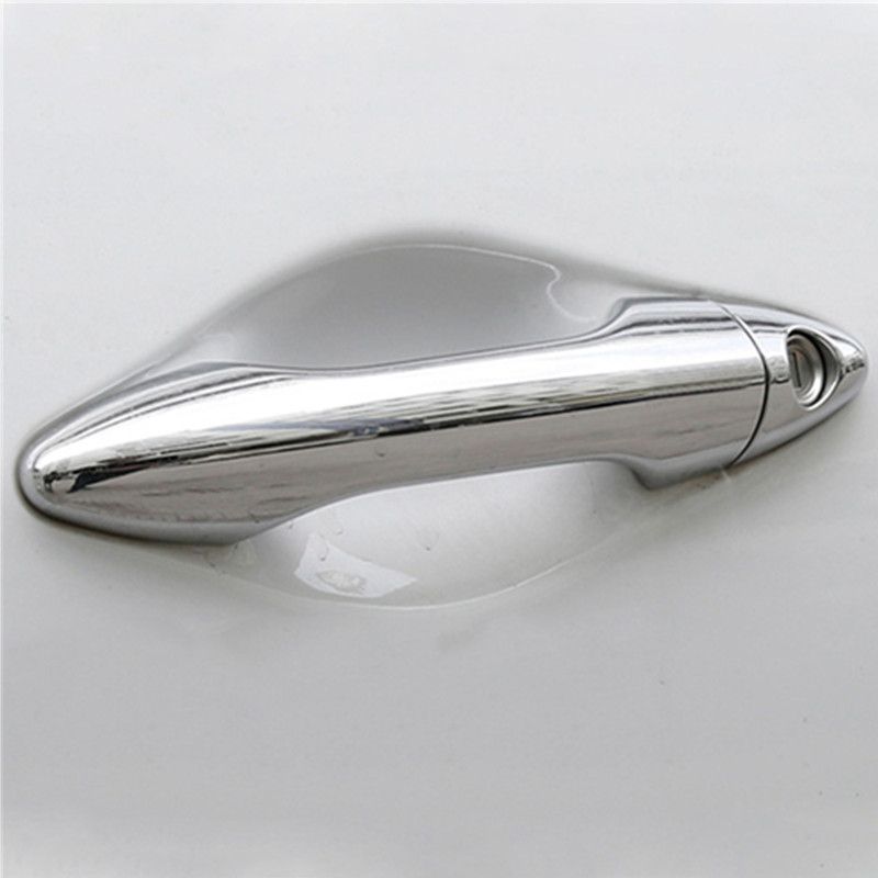 Fit For Hyundai Tucson Ix35 Chrome Side Door Handle Bar Cap