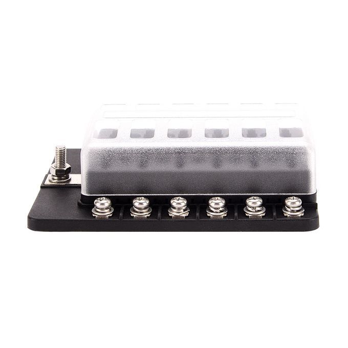 12 Way Fuse Box Holder Fuse Blocks With Red LED Indicator