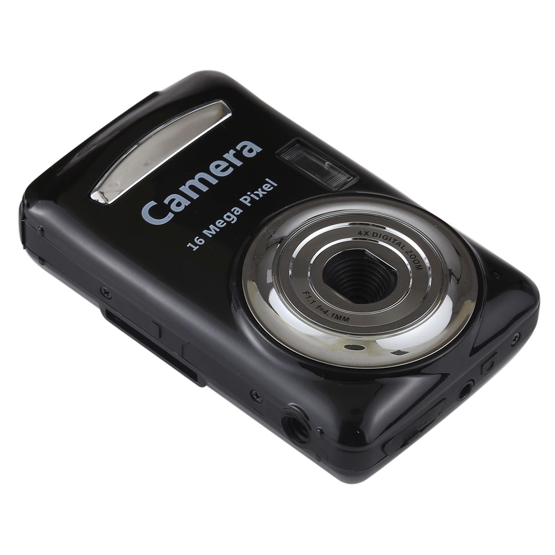 1280x720P HD 4X Digital Zoom 16.0 MP Digital Video Camera Recorder With 2.4 Inch TFT Screen(Black)