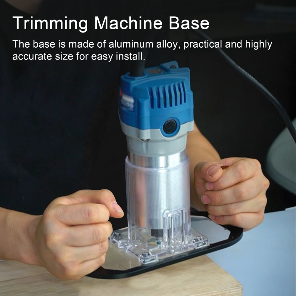 Hand-held Trimming Machine Plunge Base Wood Handle Trimming