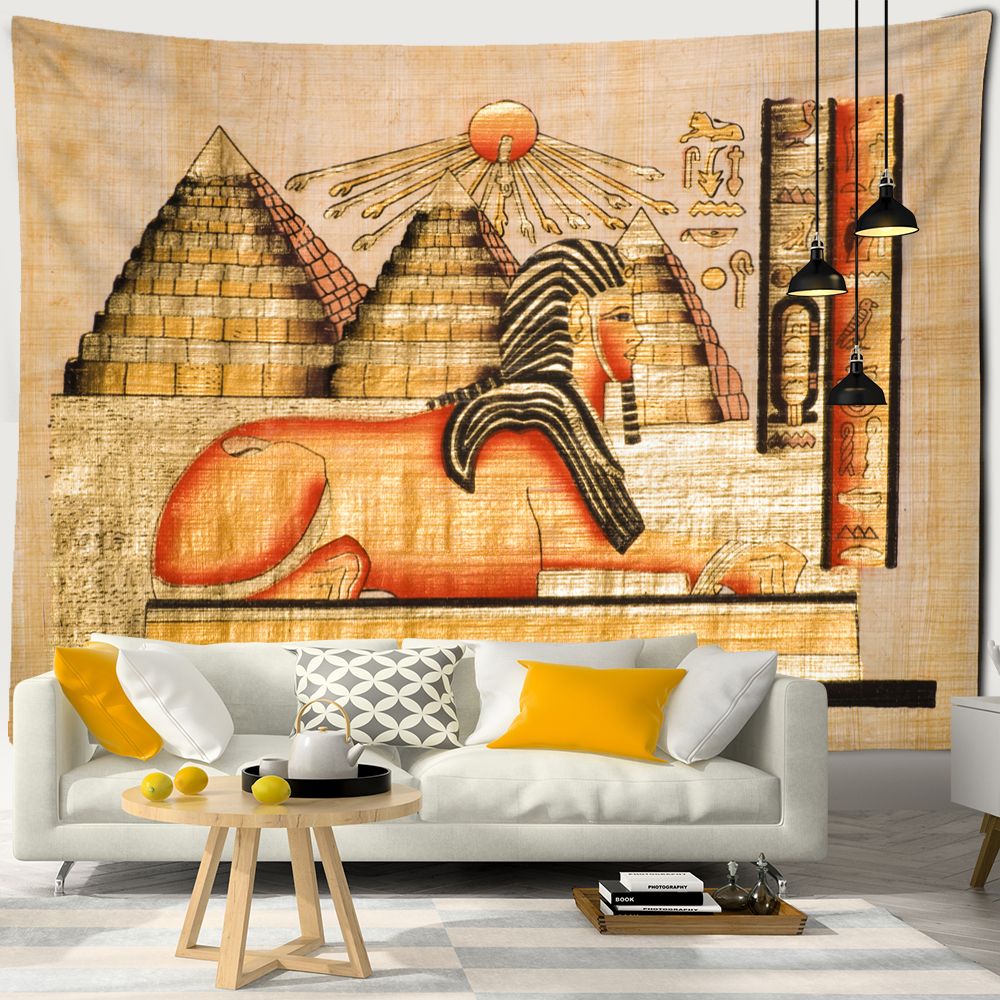 Egyptian Pyramid Tapestry Wall Hanging Ancient Civilization