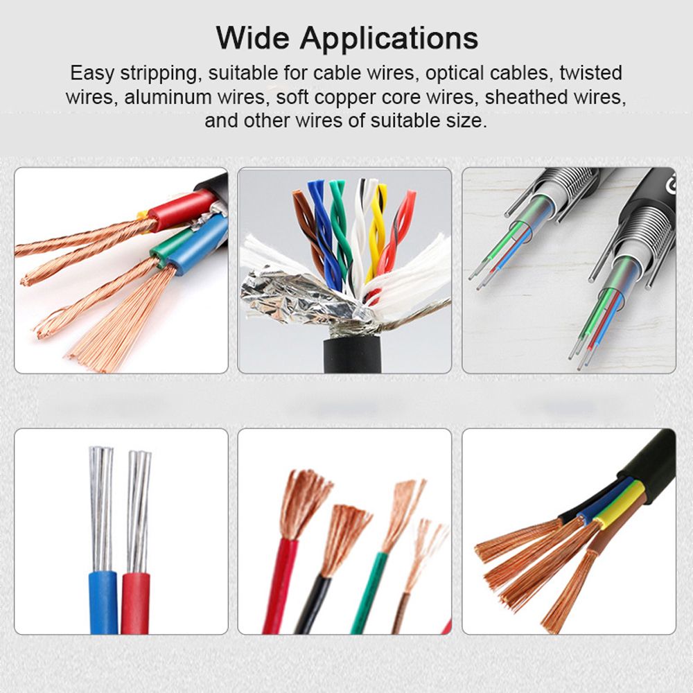 Portable Household Wire Stripper Iron Frame High Speed