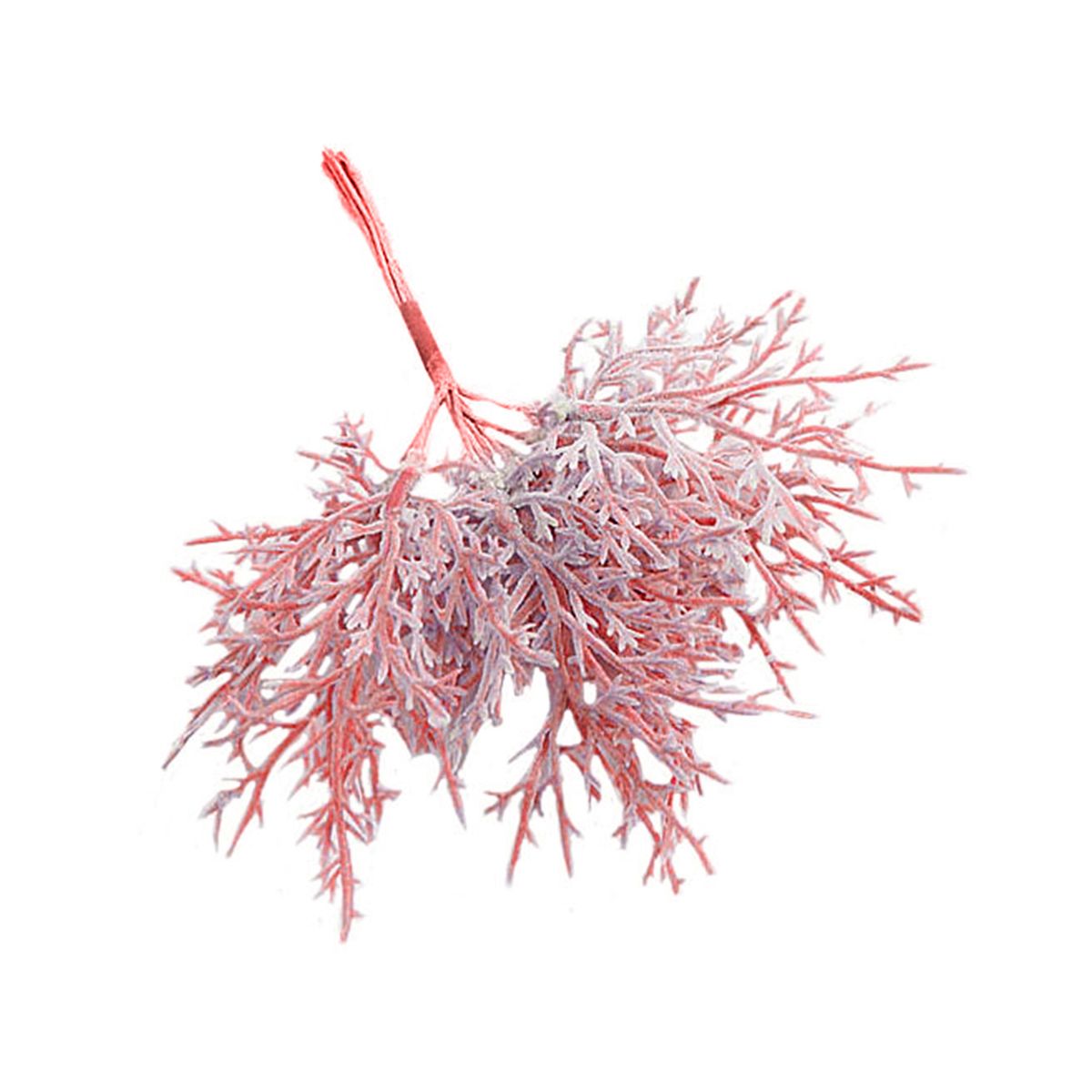 1 Bouquet Decorative Artificial Flower Durable Plastic-Red
